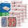 Dealusy 50 Pack 100Piece 28 oz Meal Prep Containers Reusable with Lids 2Compartment Sturdy Leakproof Food Safe Microwave Freezer Dishwasher Safe To Go Take Out Plastic Food Storage Pink