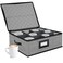 ouruer Quilted Mug Cup Storage BoxChina Storage Containers Hard ShellCup Storage Containers with Lid for Moving TransportKichen Dinnerware Storage