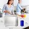GIUOIDUO stainless steelFood Storage Containers setsstorage box with lidfreezer FrozenKitchen tray with lidOven plateSide dish plate Freezer Dishwasher Safe