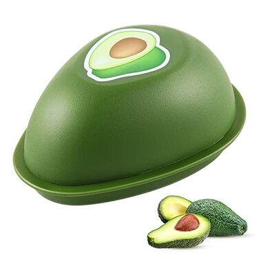 Babudeer Avocado Storage Containers Reusable Avocado Keeper for Fridge Individual Avocado Saver Holder Organizer for Refrigerator to Keep Avocado Fresh