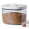 LivLab 10 Lbs Storage Container Bin Rice Dispenser with Measuring Cup Food Cereal Container Bins Household for Kitchen Pantry Organization