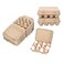 Ccuiicy 25 Pack Egg Cartons Bulk 3x4 Style Reusable Empty Natural Paper Pulp Egg Cartons Sturdy Design Egg Holder Containers for Fresh Chicken Eggs
