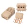 Ccuiicy 25 Pack Egg Cartons Bulk 3x4 Style Reusable Empty Natural Paper Pulp Egg Cartons Sturdy Design Egg Holder Containers for Fresh Chicken Eggs