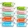 C CREST 10Pack Glass Food Storage Containers A Set of Five Colors Meal Prep Containers with Lids for Kitchen Home Use Airtight Glass Lunch Boxes