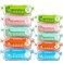 C CREST 10Pack Glass Food Storage Containers A Set of Five Colors Meal Prep Containers with Lids for Kitchen Home Use Airtight Glass Lunch Boxes