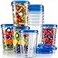 Tafura 10 Pack 32 Oz Freezer Storage Containers LeakProof BPA Free Soup Containers with Lids Reusable Freezer Containers for Food with Twist Top Lids Ideal for Meal Prep Leftovers Pantry