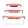 HoleviFO Food Storage Containers with Airtight Lids Plastic Meal Prep Containers Lunch Containers Microwave Dishwasherand Freezer Safe Pink