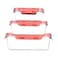 HoleviFO Food Storage Containers with Airtight Lids Plastic Meal Prep Containers Lunch Containers Microwave Dishwasherand Freezer Safe Pink