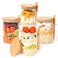 Xileanalee Overnight Oats Containers with Lids4 Pack 18oz Overnight Oats Jars with SpoonsSalad Meal Prep Jar with Bamboo Lids for Chia Seed Pudding Salad Cereal Coffee FlourSourdough Starter Jar for B