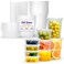 Supreme Select Supreme Deli Plastic Storage Containers with Lids 8oz 16oz 32oz 8 sets of each 24 combo pack Reusable Food Containers Microwavable Freezer friendly Dishwasher safe Secure fitting Covers