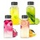 AQSXO 10 OZ Plastic Juice Bottles Reusable Bulk Beverage Containers for Juice Milk and Other Beverages 4 Pcs