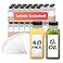 Reli. Reli Plastic Juice Bottles 48 Pack 12 oz Square Plastic Juice Bottles with Caps Sticker Labels Clear Empty for Juicing 12oz Disposable Smoothies