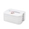 Jonvin 4Layer Food Storage Containers with Lids Dumpling Storage BoxGood SealingStackable Food Containers