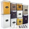 VERONES Large Tall Airtight Food Storage Containers 10 PACK Plastic Airtight Kitchen Pantry Organization Ideal for Flour Sugar Plastic Canisters with Labels
