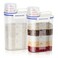 TBMax Rice Cereal Container Oatmeal Dispenser 2 Pack Rice Storage Container with Measuring Cup Easy Pouring Spout Perfect for Flour Sugar Grain Nuts Kitchen Pantry Storage Organization