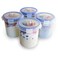BubbleWally Overnight Oats Container with Lids 4Piece set 16 oz Plastic Containers with Lids Oatmeal Container to go Portable Cereal and Milk Container on the go Airtight Snap Lock Storage Jars