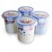 BubbleWally Overnight Oats Container with Lids 4Piece set 16 oz Plastic Containers with Lids Oatmeal Container to go Portable Cereal and Milk Container on the go Airtight Snap Lock Storage Jars