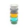 KEVJES Stackable Silicone Artisan Pizza Dough Proofing Containers with Lids pizza making accessories 1 Yellow1 Green1Blue1 Gray1 Space Gray