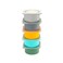 KEVJES Stackable Silicone Artisan Pizza Dough Proofing Containers with Lids pizza making accessories 1 Yellow1 Green1Blue1 Gray1 Space Gray