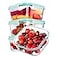 YEBODA Glass Food Storage Containers with Airtight Snap Locking Lids BPA Free Meal Prep Container Set For Home Kitchen Restaurant Freezer Microwave Oven Dishwasher Safe 28oz 4 Pack