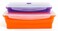 Kitchen Home Thin Bins Collapsible Containers Set of 2 Extra Large Rectangle Silicone Food Storage Containers BPA Free Microwave Dishwasher and Freezer Safe