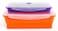 Kitchen Home Thin Bins Collapsible Containers Set of 2 Extra Large Rectangle Silicone Food Storage Containers BPA Free Microwave Dishwasher and Freezer Safe