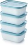 Tupperware FreezerMates Small Low Set 4