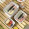 Ronanemon Fruit Storage Containers for Fridge with vent holes and handleAirtight Food Storage Containers Keep Fruits Vegetables Berry Meat Fresh longerBPAfree Fridge Storage Container with Lid 3 Pack