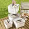 Ronanemon Fruit Storage Containers for Fridge with vent holes and handleAirtight Food Storage Containers Keep Fruits Vegetables Berry Meat Fresh longerBPAfree Fridge Storage Container with Lid 3 Pack