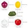 PIVNASY Vegetable and Fruit Storage Containers for Refrigerator Lemon Tomato Garlic Avocado and Onion Storage Food Storage Containers with Lids Pack of 5