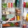 Le'raze 4pc Set 8 Cup64oz Large Glass Food Storage Containers with Lids Airtight Meal Prep Container with Lid Lock Freezer Microwave Oven Safe Clear Lunch Bowl Stackable Baking Pantry Organizer 2Pack