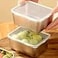 Souso 6pcs Stainless Steel Stacking Food Containers with Lids Reusable Snack Prep Containers for Office sp00018