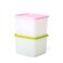 Tupperware Plastic Fridgemate Medium 800Ml Set Of 2 Multicolor