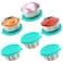 Qukaka 6x16 Oz Salad Dressing Containers With Lids Small Leakproof Reusable Stainless Steel Salad Dressing Container To Go For Lunch BoxesSauce containers PicnicsTravel Meal Prep And Kitchen Storage