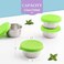 Qukaka 6x16 Oz Salad Dressing Containers With Lids Small Leakproof Reusable Stainless Steel Salad Dressing Container To Go For Lunch BoxesSauce containers PicnicsTravel Meal Prep And Kitchen Storage