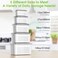 BOICHU Fruit Storage Containers for Fridge 5 Size Berry Containers for Fridge Keep Fresh with Colanders and Vent Handle Lids Clear Vegetable Storage Containers for Refrigerator Lettuce Keeper