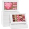 ZORRITA 30 Pack Auto Popup Cookie Boxes with Window 12 x 8 x 25 White Bakery Boxes Treat Boxes for Chocolate Covered Strawberries Breakable Heart Sugar Cookies Cake Pops Donuts Pastries