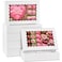ZORRITA 30 Pack Auto Popup Cookie Boxes with Window 12 x 8 x 25 White Bakery Boxes Treat Boxes for Chocolate Covered Strawberries Breakable Heart Sugar Cookies Cake Pops Donuts Pastries