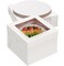 Packpal 20Pack 12 Inch Cake Boxes With Cake Boards 10 boxes 10 boards 12X12X8 Inch White Bakery Boxes With Windown For Cajas Pasteles Cookie PastriesPie Wedding Birthday Fathers day