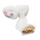 MT Products Hinged Extra Small Plastic Pie Cheesecake Cake Slice Container for Small Pies and Cakes Pack of 20 Made in The USA
