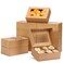 Moretoes 28pcs Cookie Boxes with Window 9x6x3 Inch Brown Bakery Boxes Pastry Containers for Chocolate Covered Strawberries Candy Muffins Donuts
