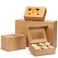 Moretoes 28pcs Cookie Boxes with Window 9x6x3 Inch Brown Bakery Boxes Pastry Containers for Chocolate Covered Strawberries Candy Muffins Donuts