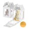 Yeplan 2 Packs Tall Cake Boxes with Cake Board10x10x12 Inches Large Tiered Cake Carriers with Clear Windows and Handle Cake Containers for Birthday Wedding Party and Festival
