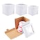 Huoshange Tall Cake Boxes for Tier Cakes3 Sizes 6 Pack 8x8x1010x10x12 and 12x12x12InchSturdy White Tall Cake Box Shipping in 8 10 12 Inch 2 3 Tier for Wedding Layer Tiered Cakes
