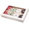 RIFMEAE Cookie Boxes 14 x 10 x 25 White Bakery Boxes with Window AutoPopup Treat Boxes Pastry Boxes for Cookies Donuts Muffins and Strawberries Pack of 15