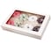 RIFMEAE Cookie Boxes 14 x 10 x 25 White Bakery Boxes with Window AutoPopup Treat Boxes Pastry Boxes for Cookies Donuts Muffins and Strawberries Pack of 15
