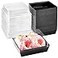 Ocmoiy Small Charcuterie Boxes with Clear Lids To Go Paper Disposable Food Containers 5 Inches Bakery Dessert Boxes for Sandwich Cookie Pastry Cake Slice Black 50ct