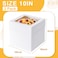 Hoewina 3 Pack Cake Boxes 10 Inch 10x10x8 Inches Tall Cake Large Box Disposable Cakes Transport Containers with Lids Bakery Boxes with Large Window for Cookies Pies Cupcakes PastryWeddingBirthday Part