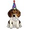 Betallic XL 41 Happy Birthday Puppy Shaped Mylar Foil Balloon