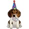 Betallic XL 41 Happy Birthday Puppy Shaped Mylar Foil Balloon